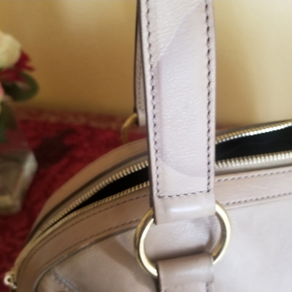 Yves Saint Laurent Beige Leather Medium Muse Satchel - Picture 11 of 17